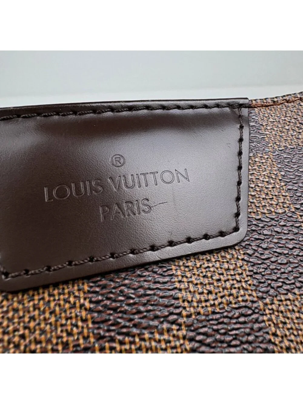 Louis Vuitton Cabas Rivington Tote Bag Damier Brown